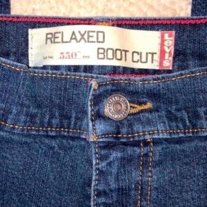 Levi’s 550 Relaxed Fit High Waist Boot Cut Jeans